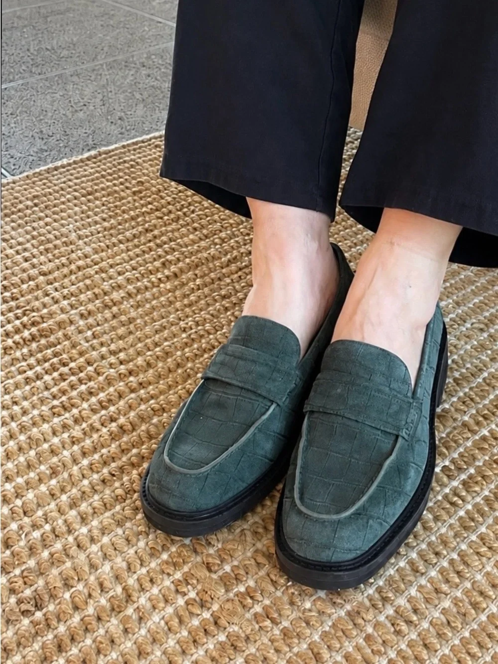Vionic Caitlin Womens Green Loafers & Slip-Ons Size 10